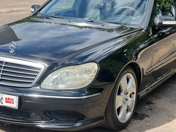 2005 Mercedes-Benz S-Класс 500 IV (W220) Рестайлинг, чёрный, 850000 рублей - вид 11