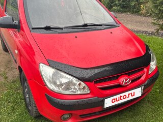 2008 Hyundai Getz I Рестайлинг, красный, 210000 рублей, вид 1