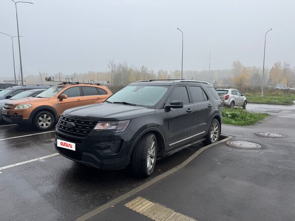 2017 Ford Explorer V Рестайлинг, чёрный, 1880000 рублей