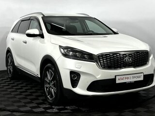 2018 Kia Sorento II Рестайлинг, белый, 2950000 рублей, вид 4