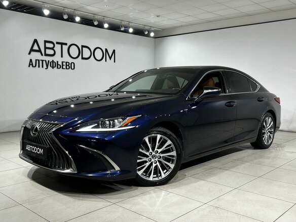 2020 Lexus ES 250 VII, синий