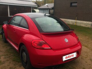 2014 Volkswagen Beetle II (A5), красный, 1300000 рублей, вид 4