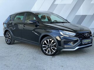 2024 Lada (ВАЗ) Vesta SW Cross I Рестайлинг (NG), чёрный, 1558000 рублей, вид 3