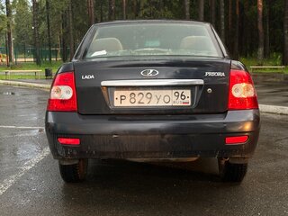2007 Lada (ВАЗ) Priora I, чёрный, 170000 рублей, вид 3