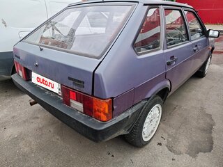 1993 Lada (ВАЗ) 2109, пурпурный, 105000 рублей, вид 4