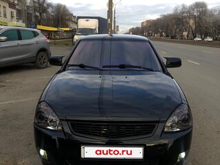 2008 Lada (ВАЗ) Priora I, чёрный, 350000 рублей, вид 4
