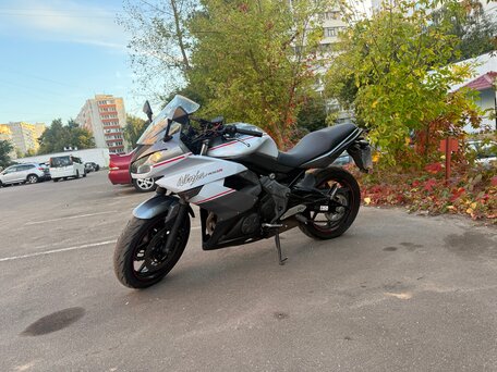 2013 Kawasaki ER-4F (Ninja 400R), серый, 319000 рублей, вид 5