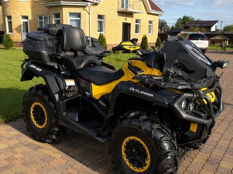 2012 BRP Can-Am Outlander 1000, жёлтый, 1200000 рублей, вид 4