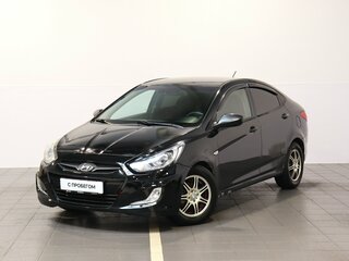 2011 Hyundai Solaris I, чёрный, 569000 рублей, вид 2