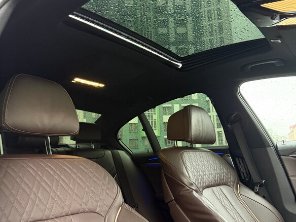 2020 BMW 5 серии 540i xDrive VII (G30/G31/G38) Рестайлинг, синий - вид 11