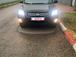 2006 Kia Sportage II, чёрный, 750000 рублей, вид 1
