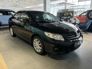2007 Toyota Corolla X (E140, E150), чёрный, 850000 рублей, вид 2