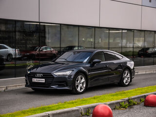 2018 Audi A7 55 TFSI II (4K), серый, 3975000 рублей, вид 3