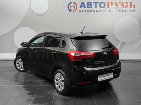 2013 Kia Rio 4-speed III, чёрный, 848000 рублей, вид 2
