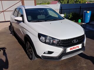 2019 Lada (ВАЗ) Vesta SW Cross I, белый, 1300000 рублей, вид 1