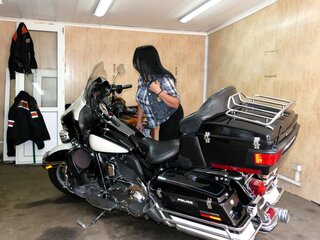 2007 Harley-Davidson Electra Glide, чёрный, 800000 рублей, вид 2
