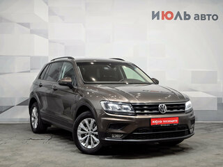 2019 Volkswagen Tiguan II, коричневый, 2500000 рублей, вид 3