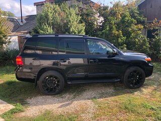 2014 Toyota Land Cruiser 200 Series Рестайлинг 1, чёрный, 4750000 рублей, вид 5