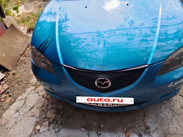 2005 Mazda 3 I (BK), синий, 400000 рублей - вид 2