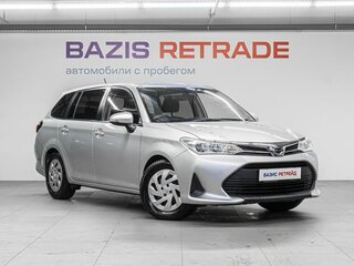 2018 Toyota Corolla Fielder XI (E160, E170) Рестайлинг 2, серый, 1369000 рублей, вид 3