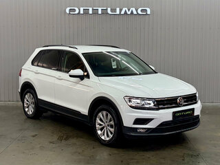 2019 Volkswagen Tiguan II, белый, 2097000 рублей, вид 3