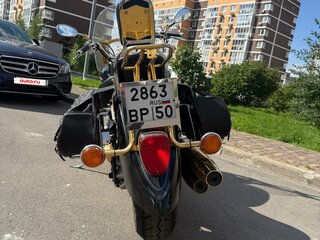 2006 Yamaha XVS1100, золотистый, 750000 рублей, вид 3