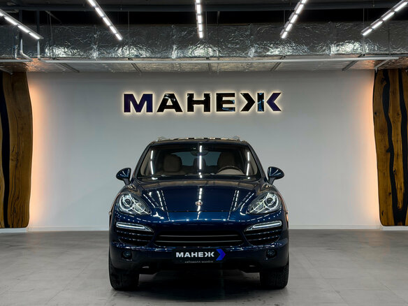 2010 Porsche Cayenne Diesel II (958), синий, 2649000 рублей - вид 1