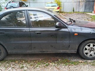 2008 Chevrolet Lanos I, чёрный, 80000 рублей, вид 4