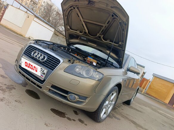 2006 Audi A4 III (B7), бежевый, 500000 рублей - вид 5
