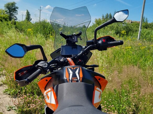 2023 KTM 390 Adventure, оранжевый, 599000 рублей - вид 3