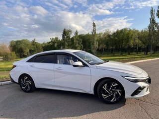 2022 Hyundai Elantra VII (CN7), белый, 1648000 рублей, вид 2