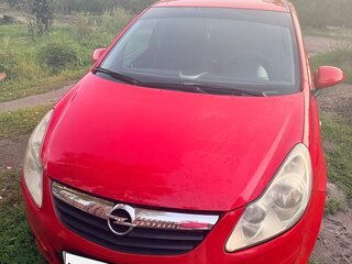 2007 Opel Corsa D, красный, 380000 рублей, вид 1