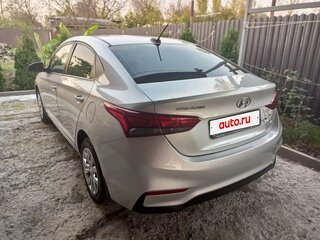 2017 Hyundai Solaris II, серебристый, 1150000 рублей, вид 2