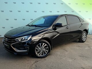 2024 Lada (ВАЗ) Aura, чёрный, 1595000 рублей, вид 3