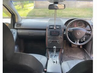 2005 Mercedes-Benz A-Класс 170 II (W169), чёрный, 400000 рублей, вид 3