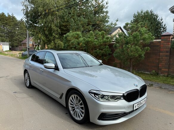 2019 BMW 5 серии 520d xDrive VII (G30/G31/G38), серый - вид 15