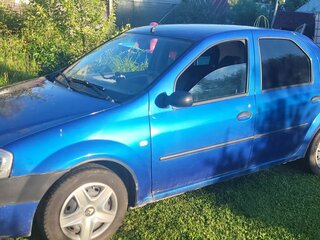 2008 Renault Logan I, синий, 270000 рублей, вид 3