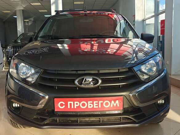 2021 Lada (ВАЗ) Granta I Рестайлинг, серый, 719000 рублей - вид 2