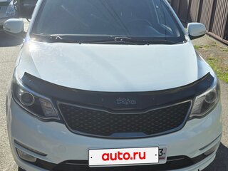 2015 Kia Rio III Рестайлинг, белый, 1350000 рублей, вид 1
