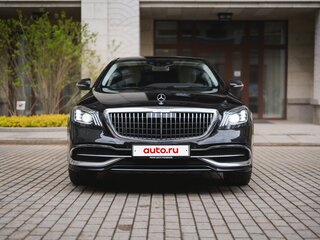 2019 Mercedes-Benz Maybach S-Класс 450 I (X222) Рестайлинг, чёрный, 7900000 рублей, вид 3
