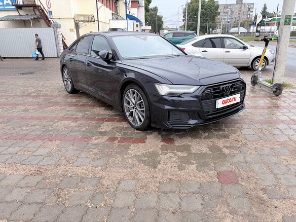 2018 Audi A6 55 TFSI V (C8), синий, 2835000 рублей - вид 3