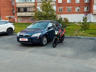 2010 Ford Focus II Рестайлинг, синий, 350000 рублей, вид 2