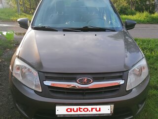 2015 Lada (ВАЗ) Granta I, коричневый, 550000 рублей, вид 1