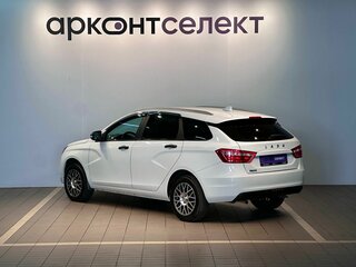 2021 Lada (ВАЗ) Vesta SW I, белый, 1158000 рублей, вид 4