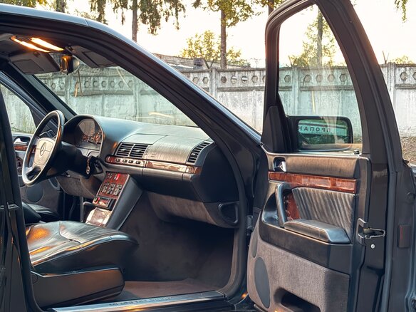 1994 Mercedes-Benz S-Класс 320 Long 5-speed III (W140), чёрный - вид 22