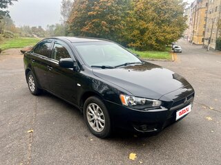 2010 Mitsubishi Lancer X, чёрный, 589500 рублей, вид 3