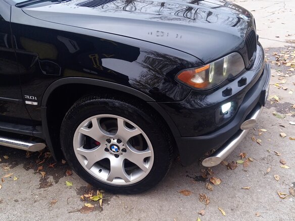 2005 BMW X5 3.0i I (E53) Рестайлинг, чёрный, 1350000 рублей - вид 11