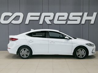 2018 Hyundai Elantra VI (AD), белый, 1540000 рублей, вид 5