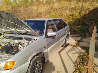 2005 Lada (ВАЗ) 2114, серебристый, 75000 рублей, вид 5