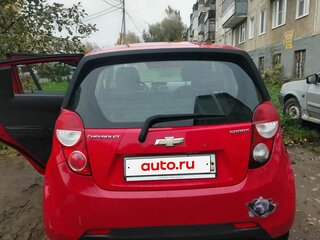 2013 Chevrolet Spark III, красный, 540000 рублей, вид 5